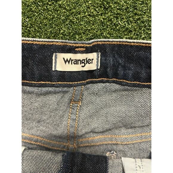 Wrangler Festival Shorts High Rise Women's Size 30 Denim Jean Mid Acid Wash - Picture 3 of 6
